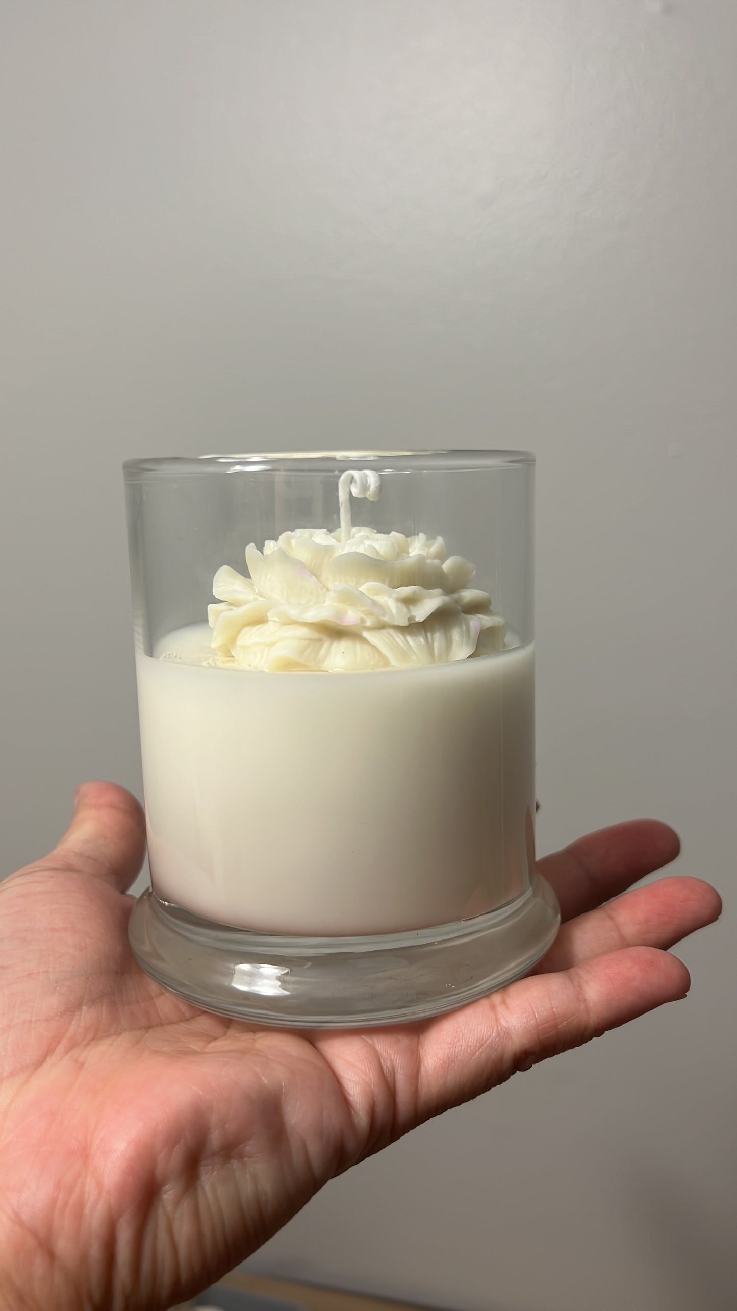 Peony 100% Natural Soy wax candle scent